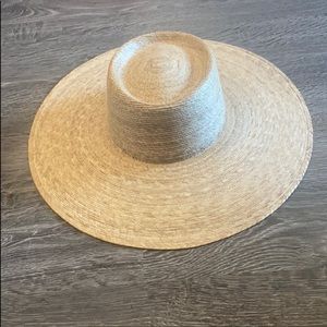 Lack of Color Wide Brim Boater Hat